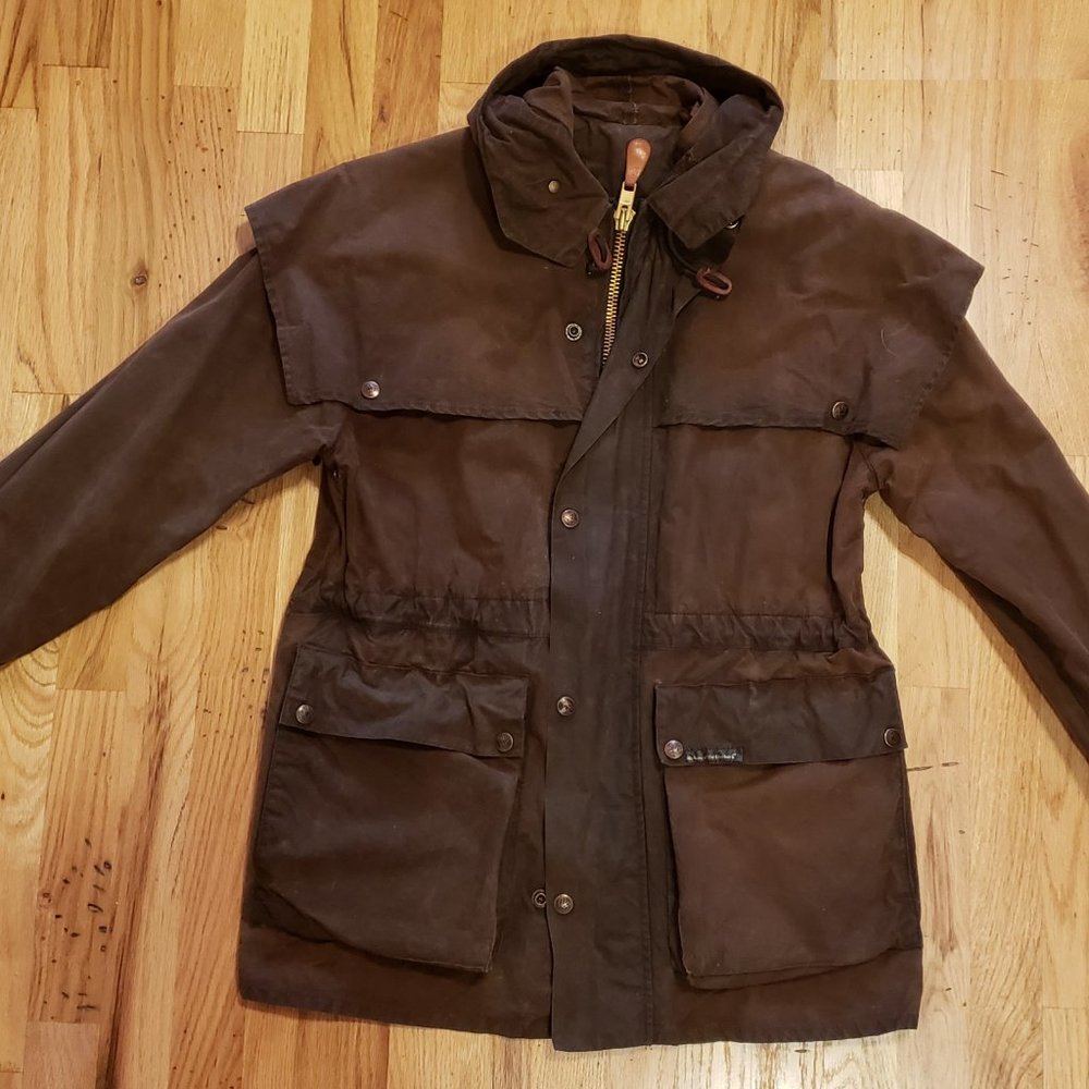 Vintage Outback Trading Co. Oilskin Segman Jacket - Unisex S LIKE NEW!